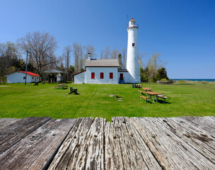 Sturgeon Point Lighthouse, built in 1869