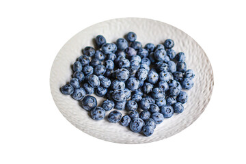 blueberry dessert sweet ripe fresh berries harvest food background top view copy space organic eating healthy raw keto or paleo diet