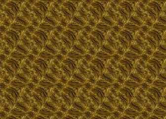 Golden abstract  decorative paper texture  background  for  artwork  - Illustration