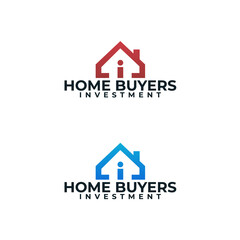 Home Buyers Vector Logo Design. Real Estate, Investment, Property, Construction Logo design for Business.