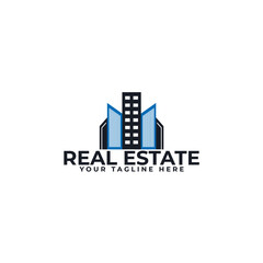 Real Estate Vector Logo Design. Creative Real Estate Business Logo Concept.