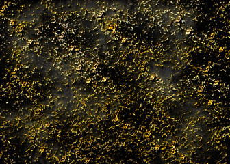 Golden abstract  decorative paper texture  background  for  artwork  - Illustration