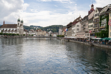 Fototapeta na wymiar Luzern in der Schweiz