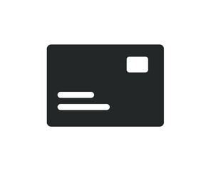 Obraz premium Credit card icon. Dollar card icon. Credit card outline icon. 