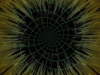 Imaginatory fractal background Image