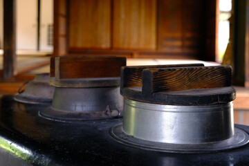 古民家のかまど