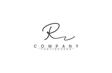 Signature Letter R Logo