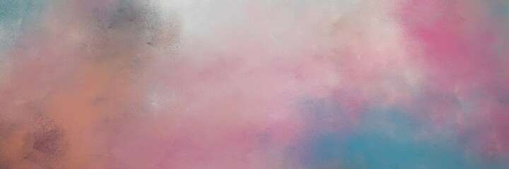 amazing old color brushed vintage texture with rosy brown and blue chill colors. distressed old textured background with space for text or image. can be used as horizontal background texture