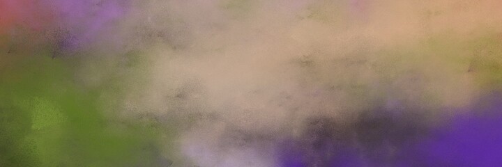 decorative vintage abstract painted background with gray gray, dark olive green and very dark magenta colors and space for text or image. can be used as header or banner