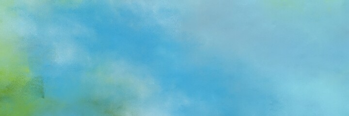 stunning vintage texture, distressed old textured painted design with sky blue, steel blue and moderate green colors. background with space for text or image. can be used as header or banner