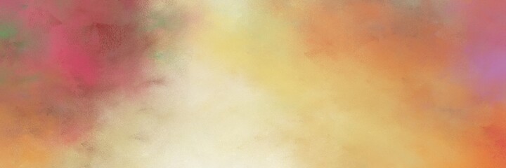 amazing dark salmon, wheat and moderate red colored vintage abstract painted background with space for text or image. can be used as horizontal background graphic