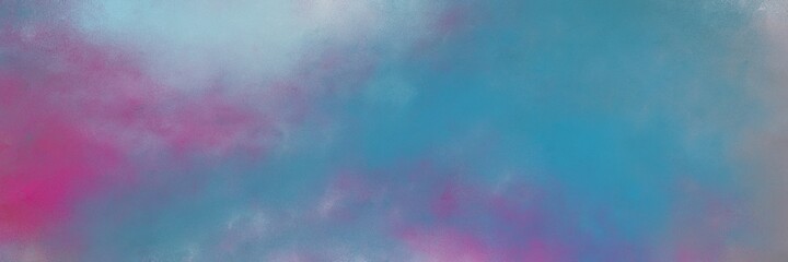 awesome light slate gray, moderate pink and pastel blue color background with space for text or image. vintage texture, distressed old textured painted design. can be used as postcard or poster