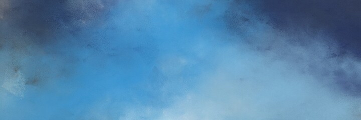 awesome steel blue, dark slate gray and light steel blue colored vintage abstract painted background with space for text or image. can be used as horizontal background graphic