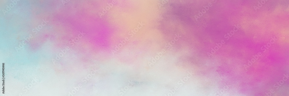 Aufkleber decorative abstract painting background graphic with pastel violet, light gray and pale violet red colors and space for text or image. can be used as header or banner