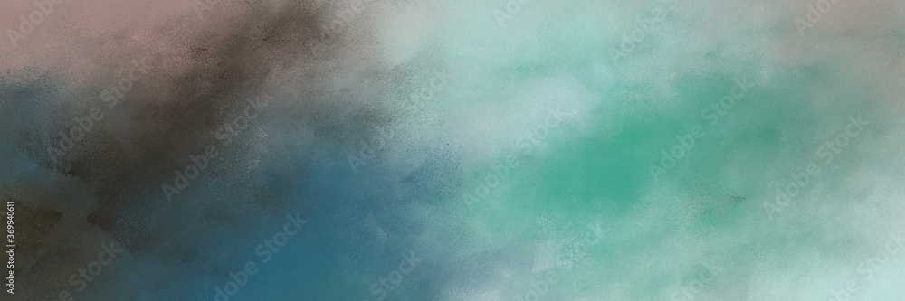 Poster decorative abstract painting background graphic with dark sea green, dark gray and dark slate gray c
