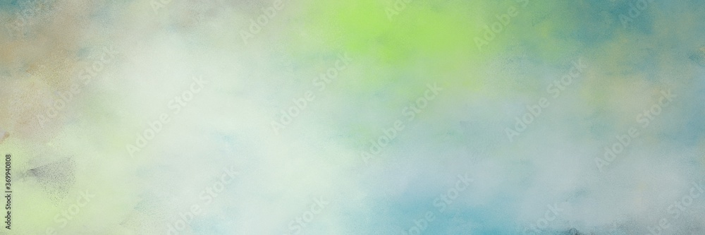 Poster amazing abstract painting background texture with silver, ash gray and dark sea green colors and spa