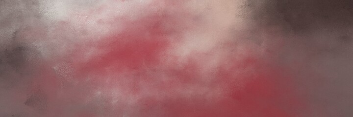 decorative abstract painting background texture with pastel brown, silver and old mauve colors and space for text or image. can be used as header or banner