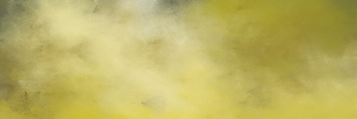 decorative abstract painting background texture with dark khaki, pale golden rod and pastel brown colors and space for text or image. can be used as horizontal background texture