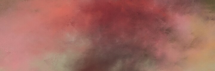 amazing pastel brown, old mauve and rosy brown colored vintage abstract painted background with space for text or image. can be used as horizontal background texture