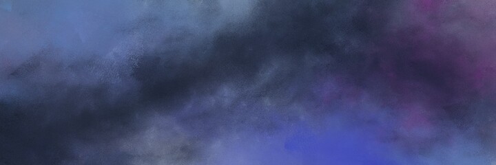 amazing abstract painting background graphic with dark slate gray, steel blue and slate gray colors and space for text or image. can be used as horizontal background graphic