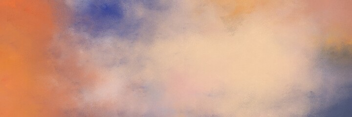 beautiful abstract painting background texture with tan, peru and dim gray colors and space for text or image. can be used as header or banner