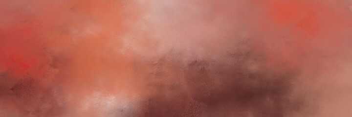 decorative indian red, old mauve and tan colored vintage abstract painted background with space for text or image. can be used as horizontal background graphic