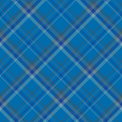 Seamless pattern in simple dark blue and gray colors for plaid, fabric, textile, clothes, tablecloth and other things. Vector image. 2