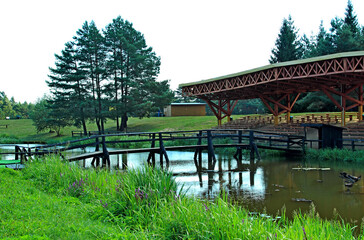 park, radawa, wypoczynek, pole, namiotowe, kemping, jezioro, basen, staw, zalew, kajaki, pływanie, turystyka, wypoczynek, pocią, ciuwcia, ciówcia, pomost, kąpiel, woda, morze, grzewa, krajobraz,  © woodyd
