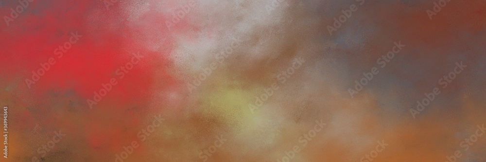 Poster awesome abstract painting background graphic with pastel brown and dark gray colors and space for text or image. can be used as header or banner