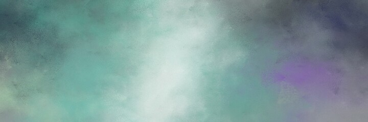 decorative vintage abstract painted background with light slate gray and light gray colors and space for text or image. can be used as horizontal background texture