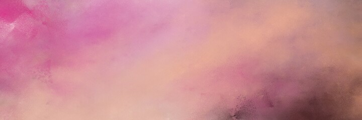 awesome abstract painting background texture with rosy brown, old mauve and antique fuchsia colors and space for text or image. can be used as horizontal background graphic