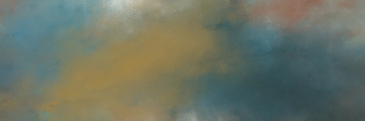 beautiful vintage abstract painted background with dim gray, dark slate gray and light slate gray colors and space for text or image. can be used as header or banner
