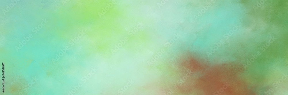 Poster beautiful abstract painting background texture with ash gray, pastel brown and dark sea green colors