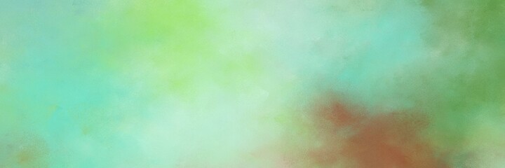 beautiful abstract painting background texture with ash gray, pastel brown and dark sea green colors and space for text or image. can be used as horizontal background graphic