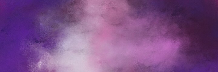 stunning abstract painting background texture with dark slate blue, pastel violet and antique fuchsia colors and space for text or image. can be used as postcard or poster