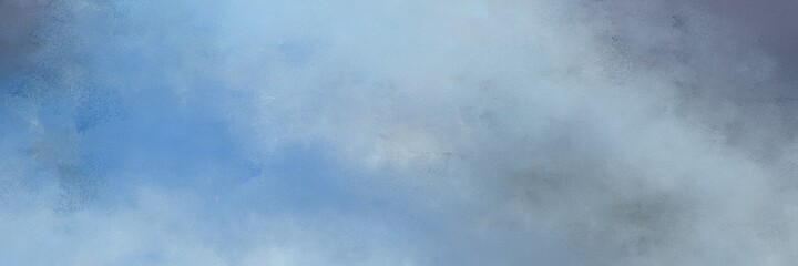 awesome abstract painting background graphic with dark gray, dim gray and teal blue colors and space for text or image. can be used as horizontal background graphic