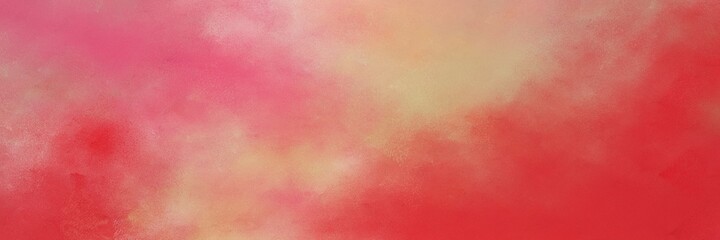decorative abstract painting background graphic with indian red, light coral and burly wood colors and space for text or image. can be used as horizontal header or banner orientation