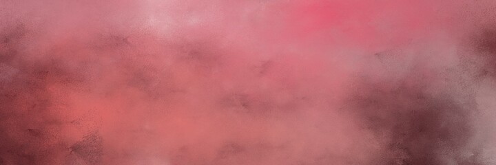 amazing abstract painting background texture with indian red, old mauve and dark moderate pink colors and space for text or image. can be used as horizontal header or banner orientation