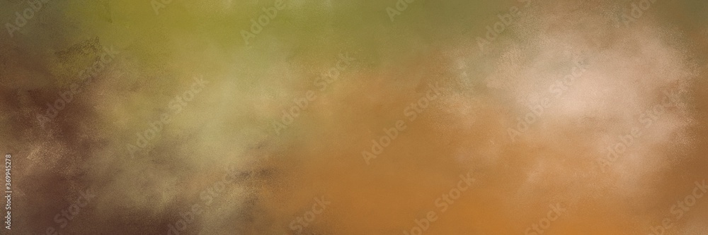 Aufkleber amazing abstract painting background graphic with pastel brown, old mauve and tan colors and space for text or image. can be used as horizontal header or banner orientation
