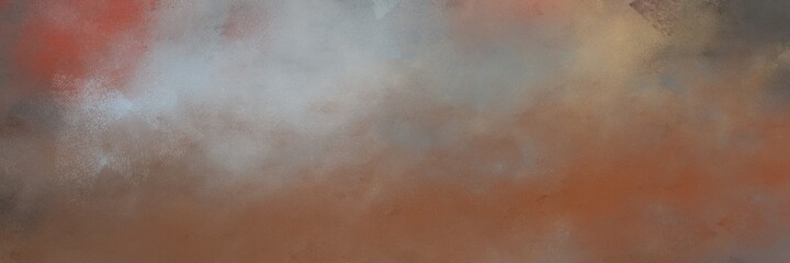 awesome pastel brown, dark gray and gray gray colored vintage abstract painted background with space for text or image. can be used as horizontal background texture