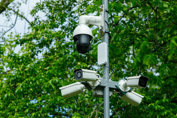 
metal surveillance camera