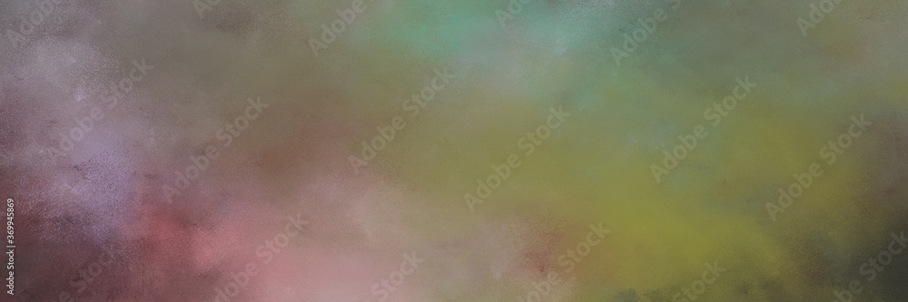 Leinwandbilder beautiful abstract painting background graphic with pastel brown, old mauve and dark gray colors and