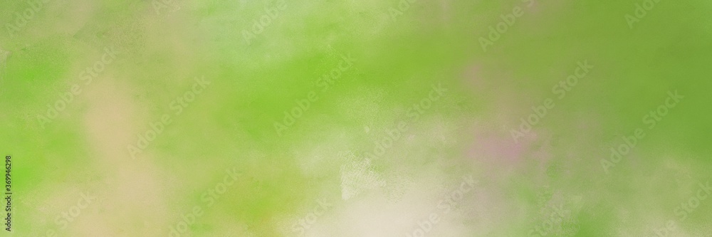 Aufkleber stunning abstract painting background texture with dark khaki and pastel gray colors and space for text or image. can be used as horizontal background texture