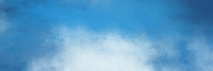 amazing abstract painting background texture with steel blue, powder blue and sky blue colors and space for text or image. can be used as postcard or poster