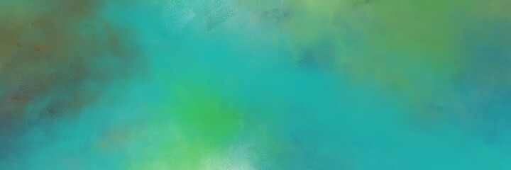 stunning blue chill and dim gray colored vintage abstract painted background with space for text or image. can be used as horizontal header or banner orientation