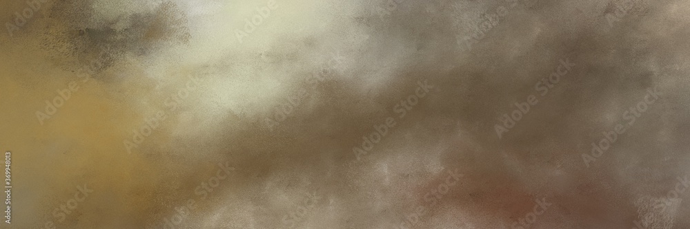 Poster beautiful abstract painting background texture with pastel brown, silver and rosy brown colors and s