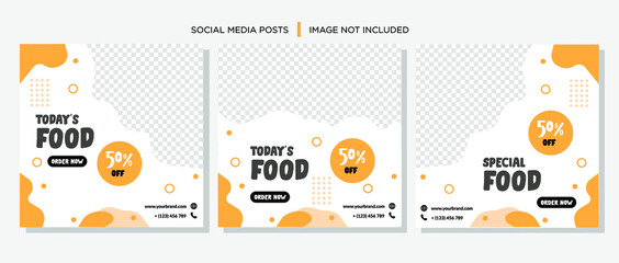 Food Social Media Banner Post