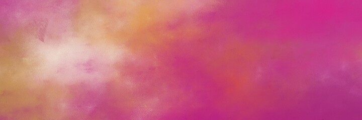 amazing moderate pink, tan and dark salmon color background with space for text or image. vintage texture, distressed old textured painted design. can be used as horizontal background graphic