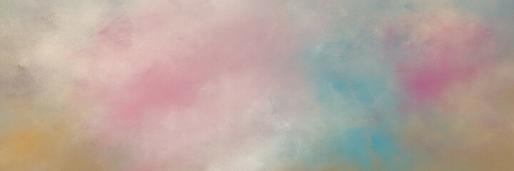 decorative dark gray, light slate gray and cadet blue color background with space for text or image. vintage texture, distressed old textured painted design. can be used as header or banner