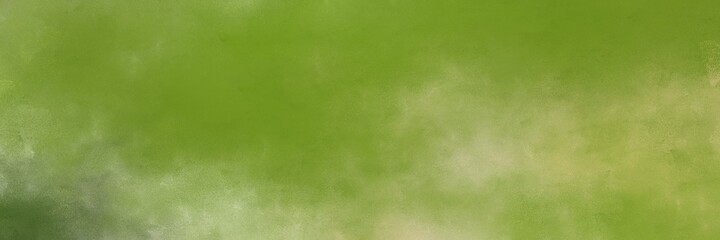 beautiful olive drab, tan and dark khaki colored vintage abstract painted background with space for text or image. can be used as header or banner